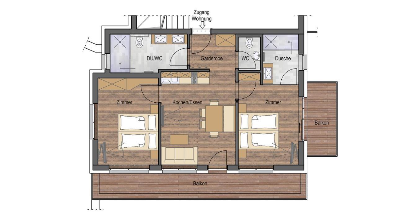 Palazi Apartments & Spa Nauders Luaran gambar
